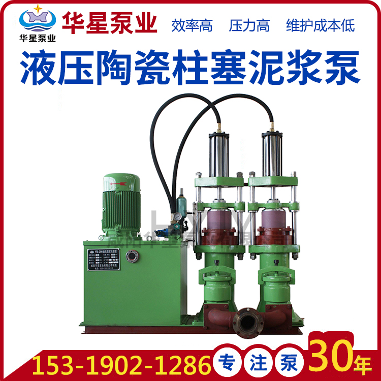 陶(tao)瓷柱塞泥(ni)漿泵